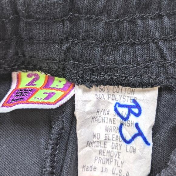 Vintage 2B1 Shorts Unisex Children's Size 18-24m Black - Picture 3 of 3